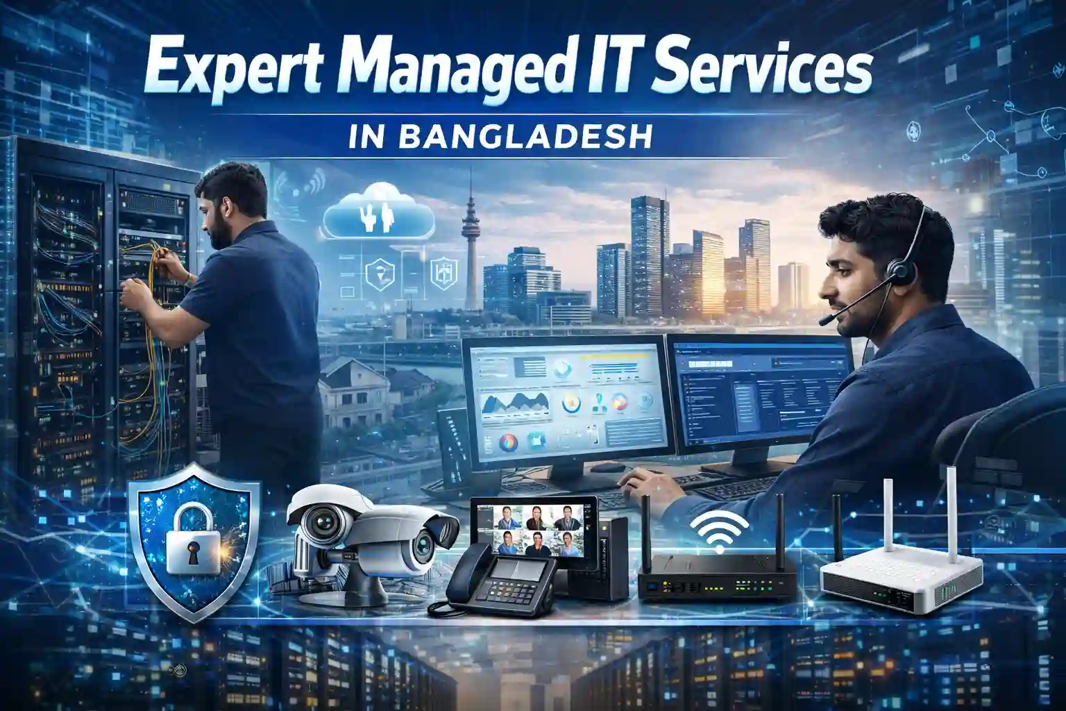 Expert Managed IT Services in Bangladesh | Techbee Solutions – Secure ...